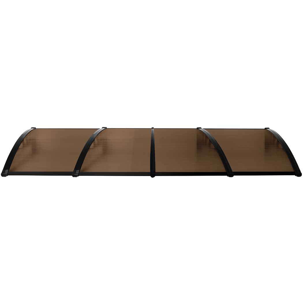 Mountview Window Door Awning Outdoor 1M X 4M Brown 1x4M-1942353017567318017