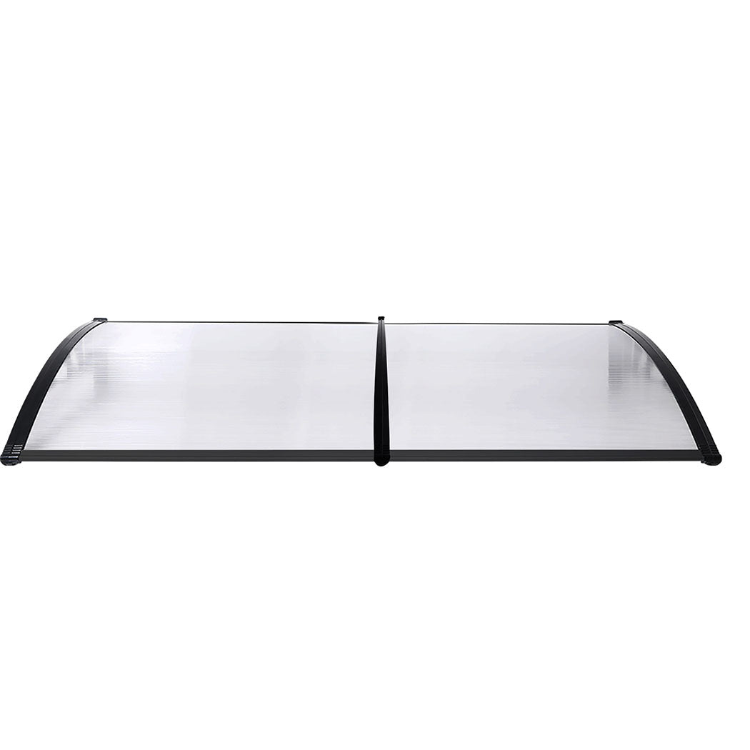 Mountview Window Door Awning Outdoor 1M X 2.4M Transparent 1x2.4M-1942353017055612929