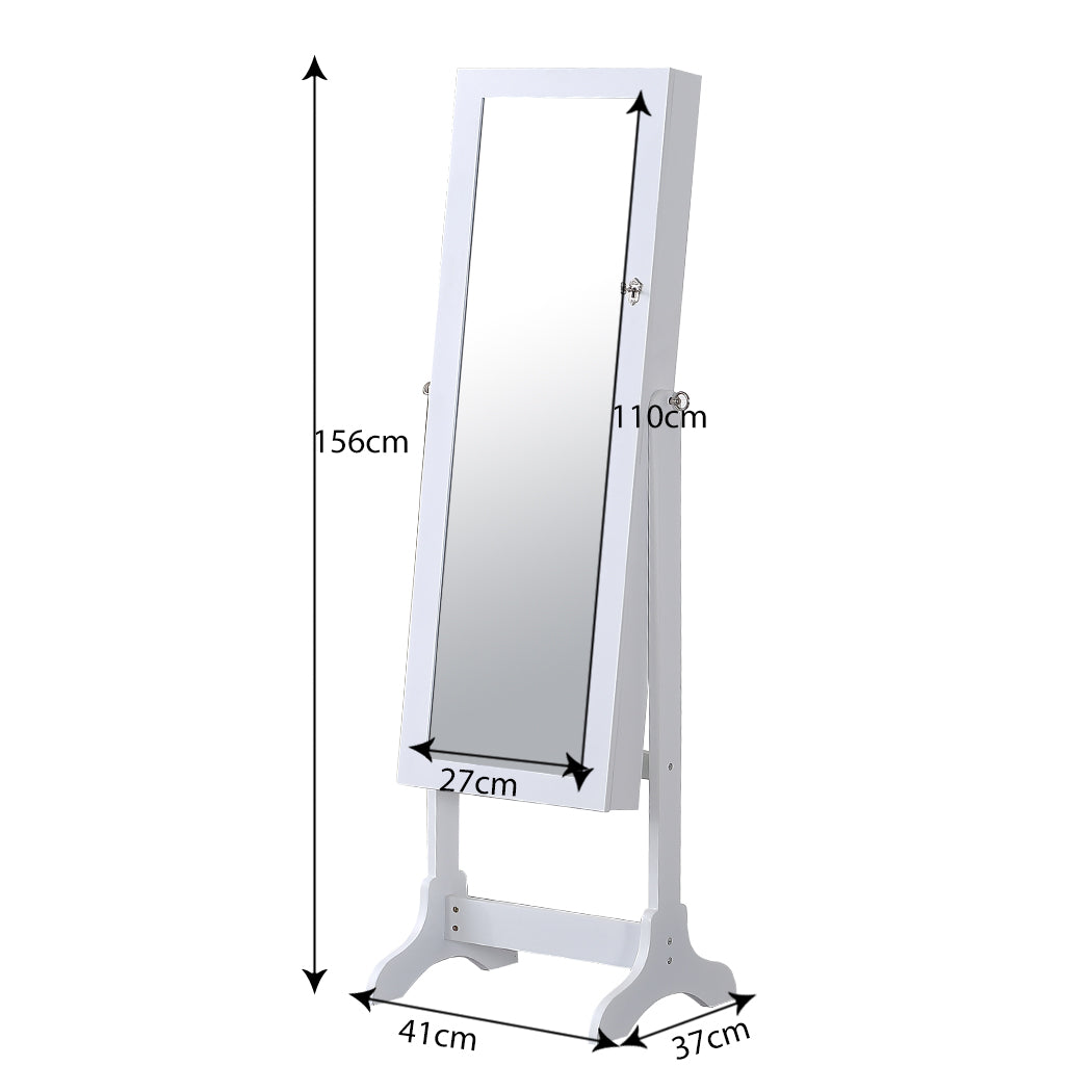 Levede Mirrored Jewellery Holder Dressing-1917016722989256706