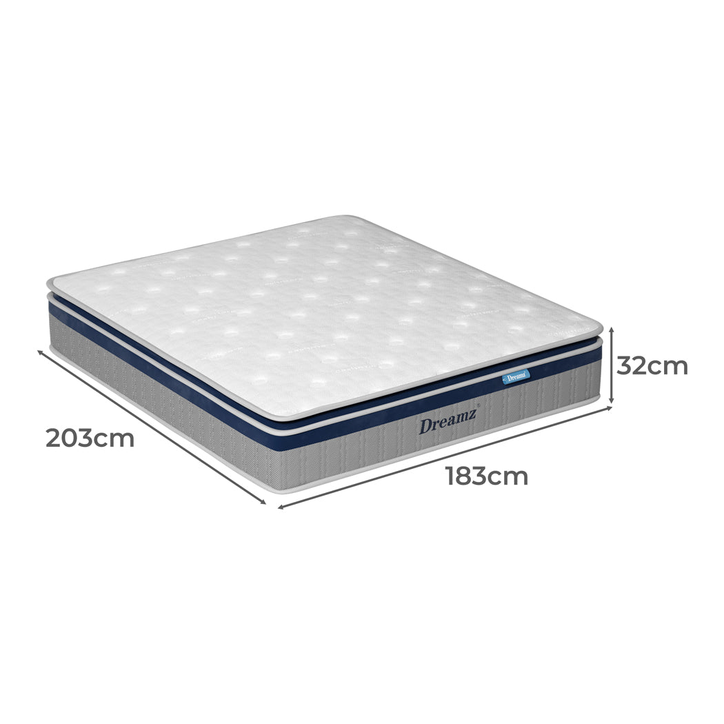 DreamZ Spring Mattress Pillow Top All Sizes  32CM-1910112189793046530