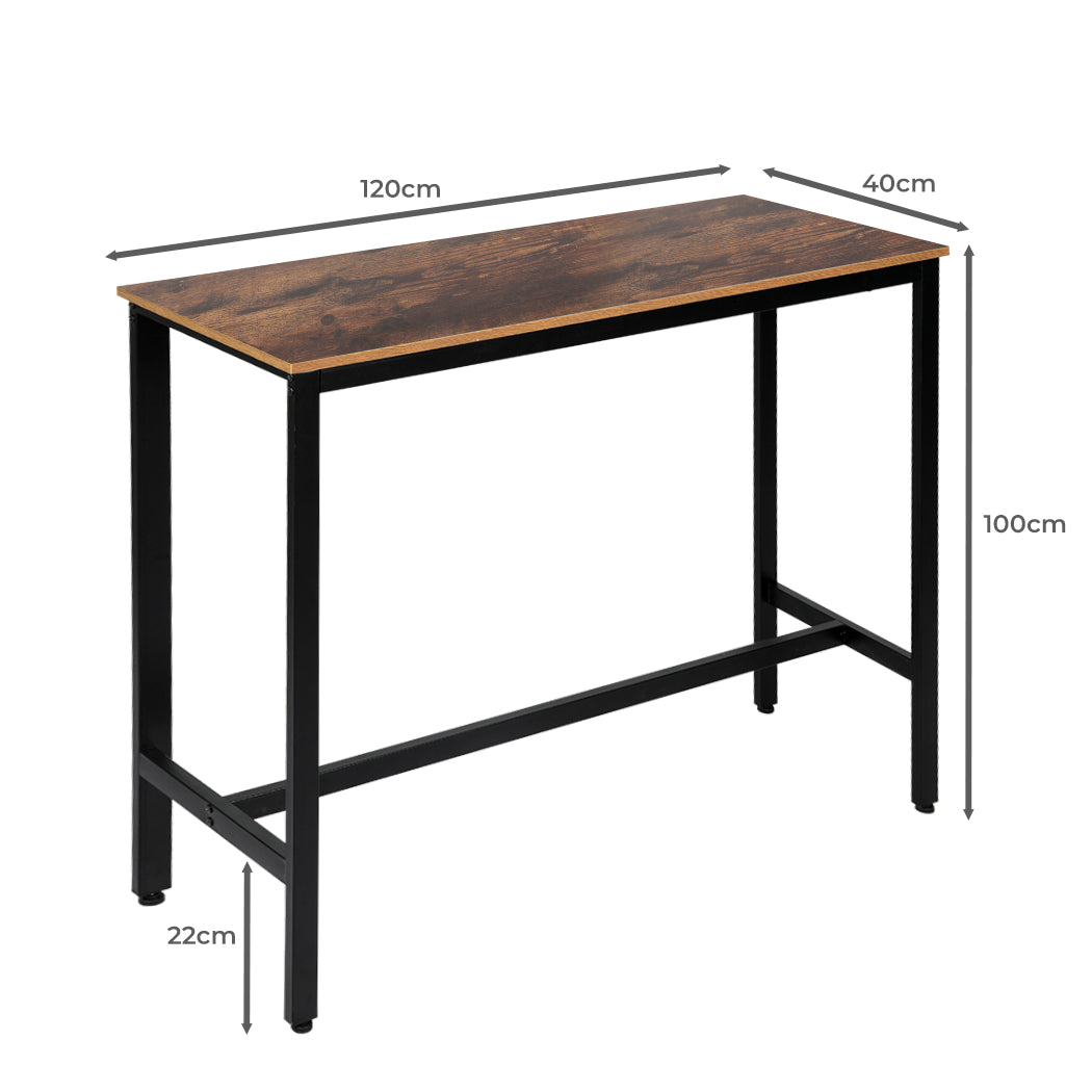Levede High Bar Table Retro Industrial-1910113242819203074