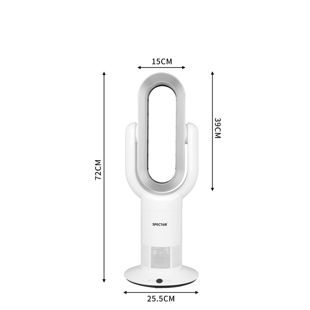Spector Bladeless Fan Electric Cooler Silver-2006733154181844994