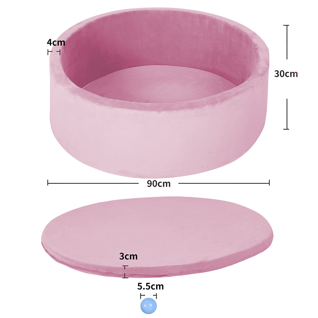 BoPeep Kids Balls Pit Baby Ocean Play Pink-1942353269405913090