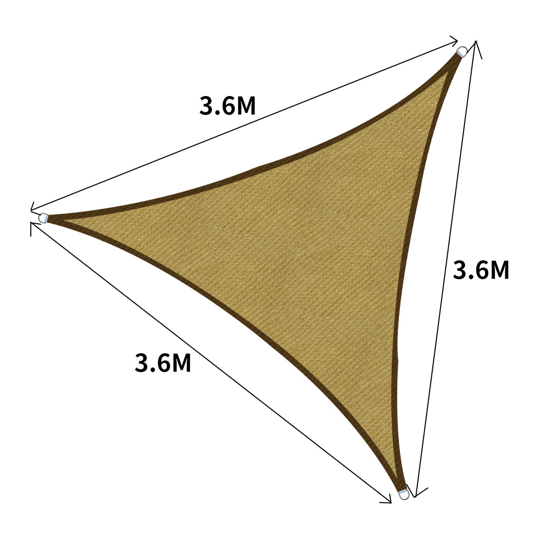 Outdoor Awning Cloth Sun Shades Sail Sand 280-1942352870640848898