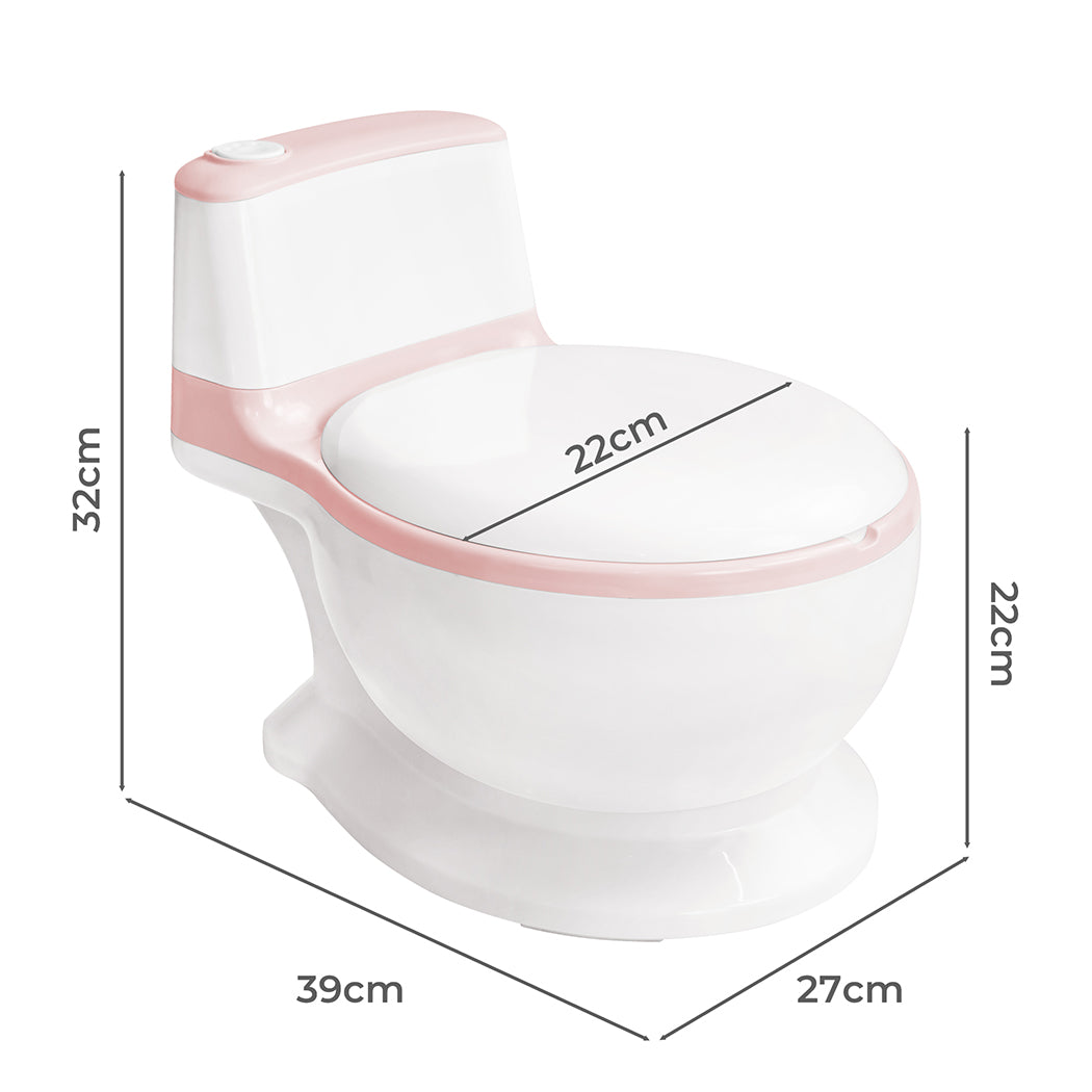 BoPeep Kids Potty Trainer Seat Safety Pink-1919892905024163841
