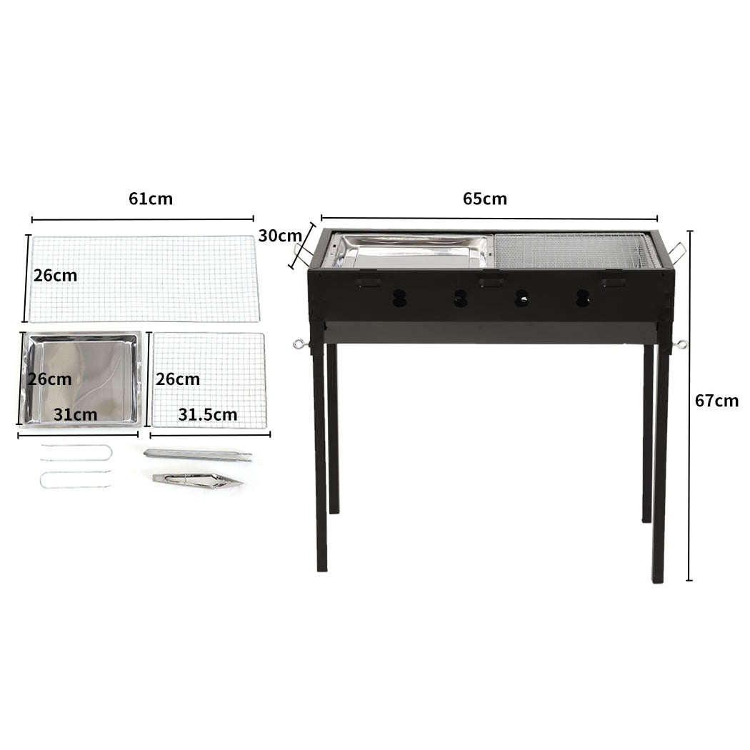 Moyasu Charcoal BBQ Grill Portable Outdoor-1942353039860043778