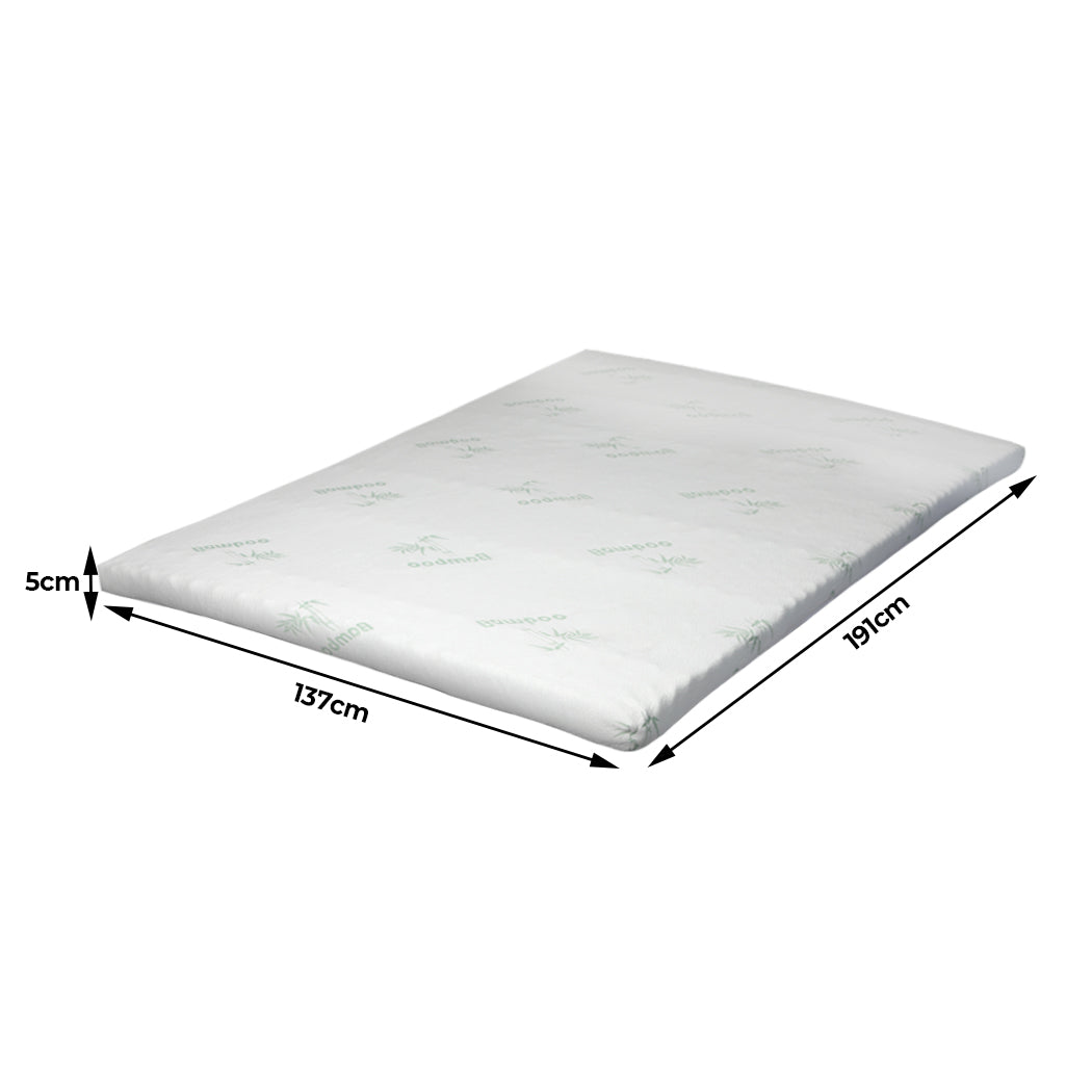 Dreamz 7-Zone Cool Gel Mattress Topper Double 700GSM-1910112895606329346