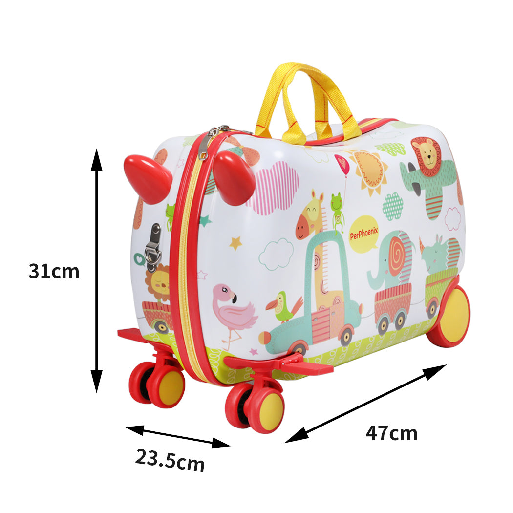 BoPeep Kids Ride On Suitcase Children-1942353266859970562