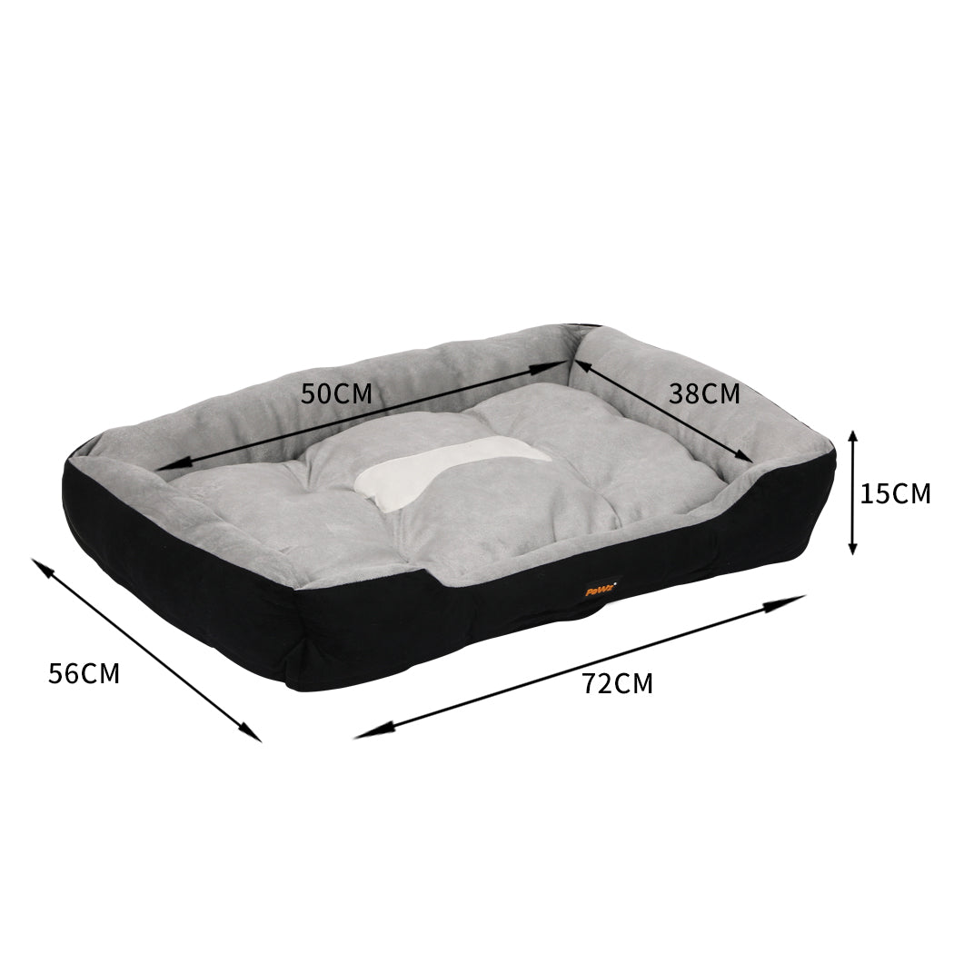 PaWz Pet Bed Dog Beds Bedding Mattress M Black Medium-1942353041634234370