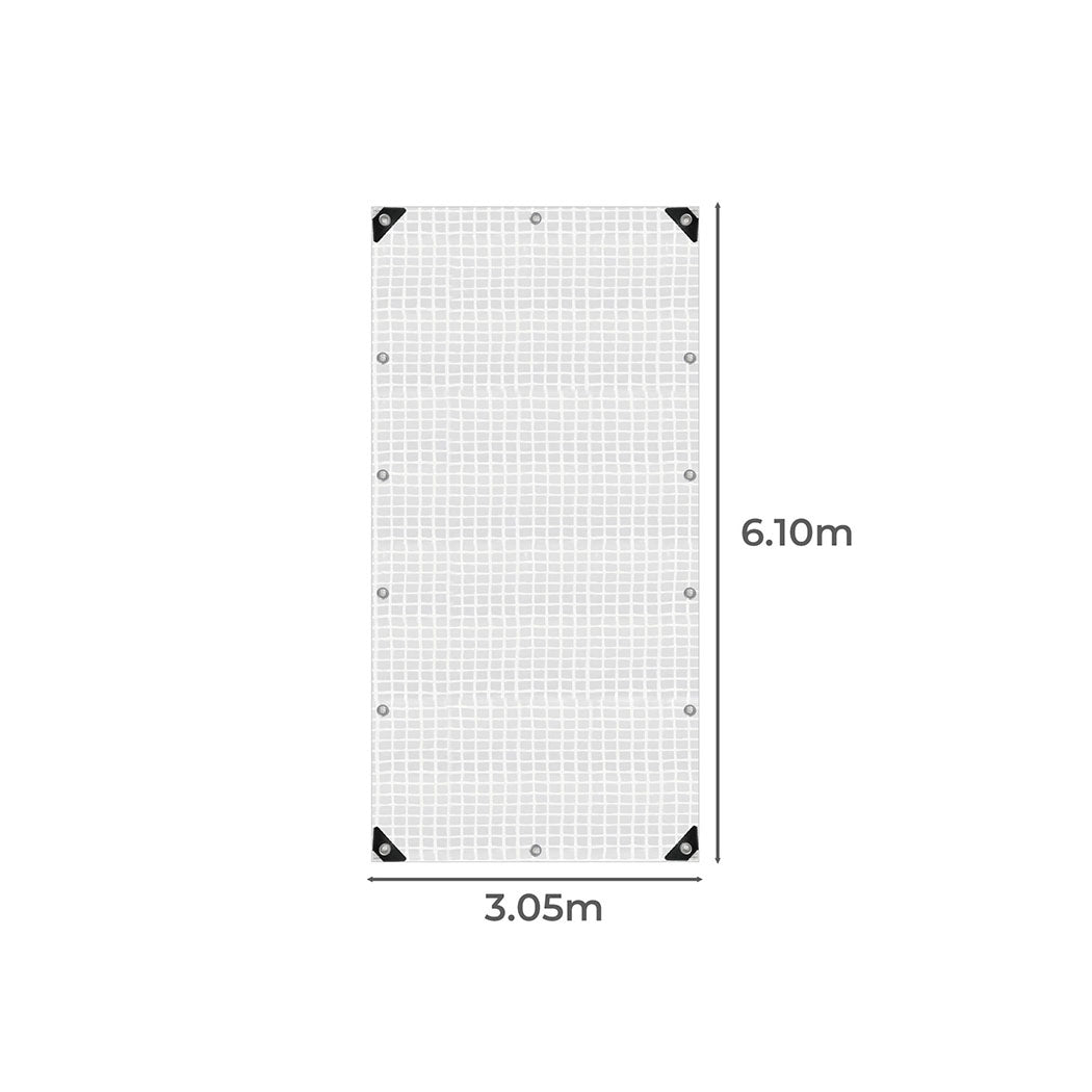 Manan Tarp Tarpaulin 200GSM Camping 3.05mx6.1m-1942353766061838338