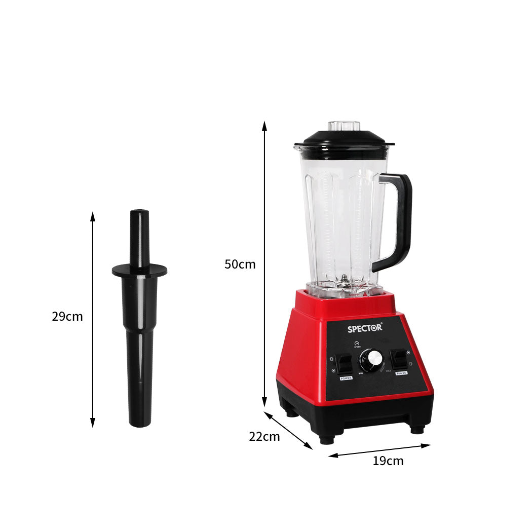 Spector 2L Commercial Blender Mixer Red-2006733306988728322