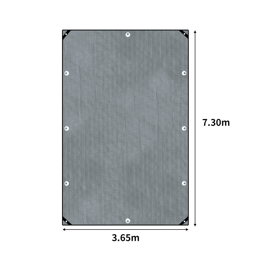 Manan Tarp Tarpaulin 200GSM Camping 3.65mx7.3m-1942353764677718018