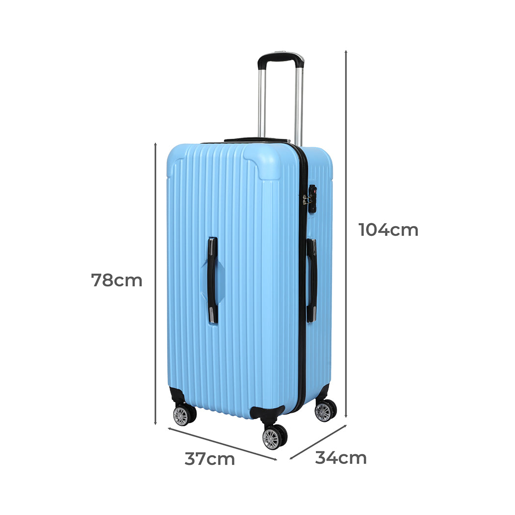 Slimbridge 30" Trunk Luggage Travel Blue 3.05x3.65m-1942352946520002562