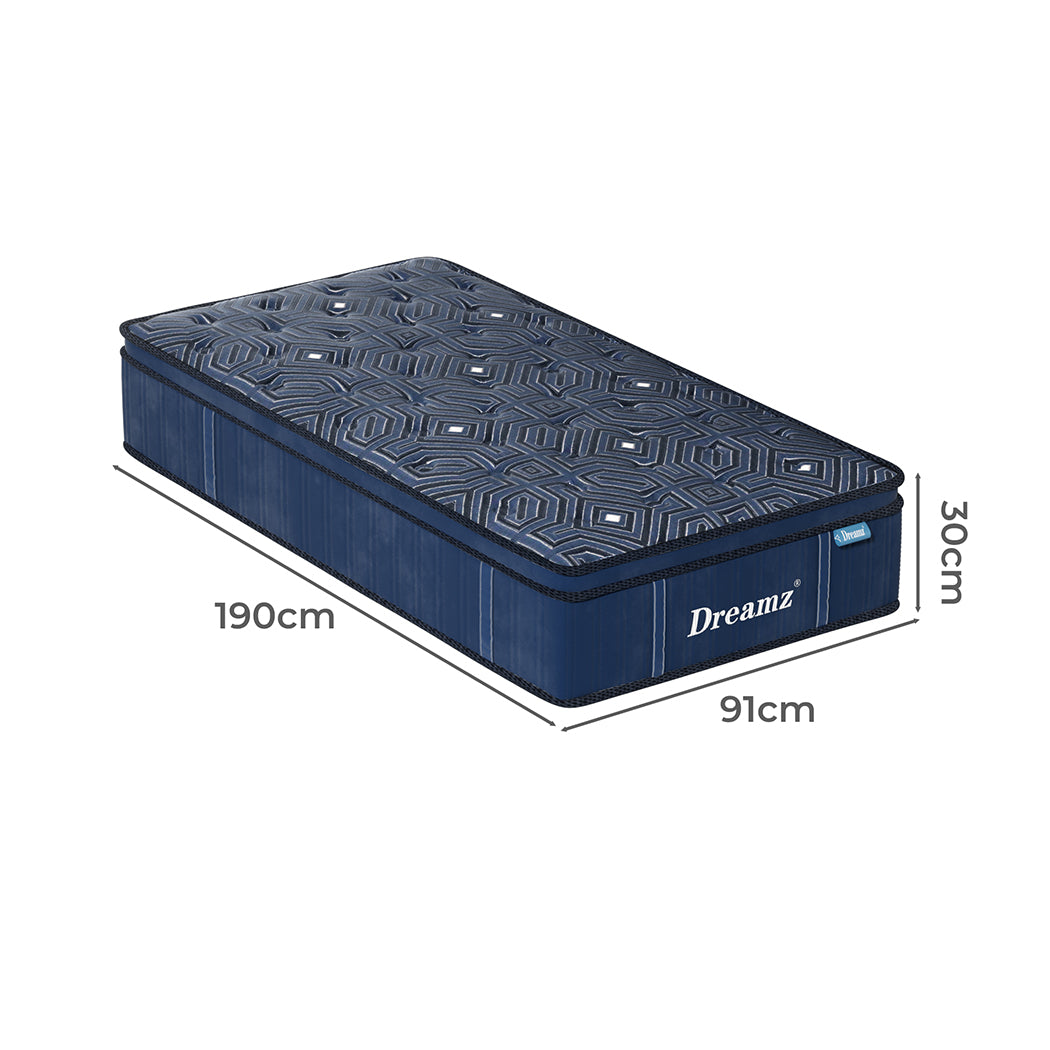 DreamZ Spring Mattress Euro Top All Sizes 30CM-1937319781661282306