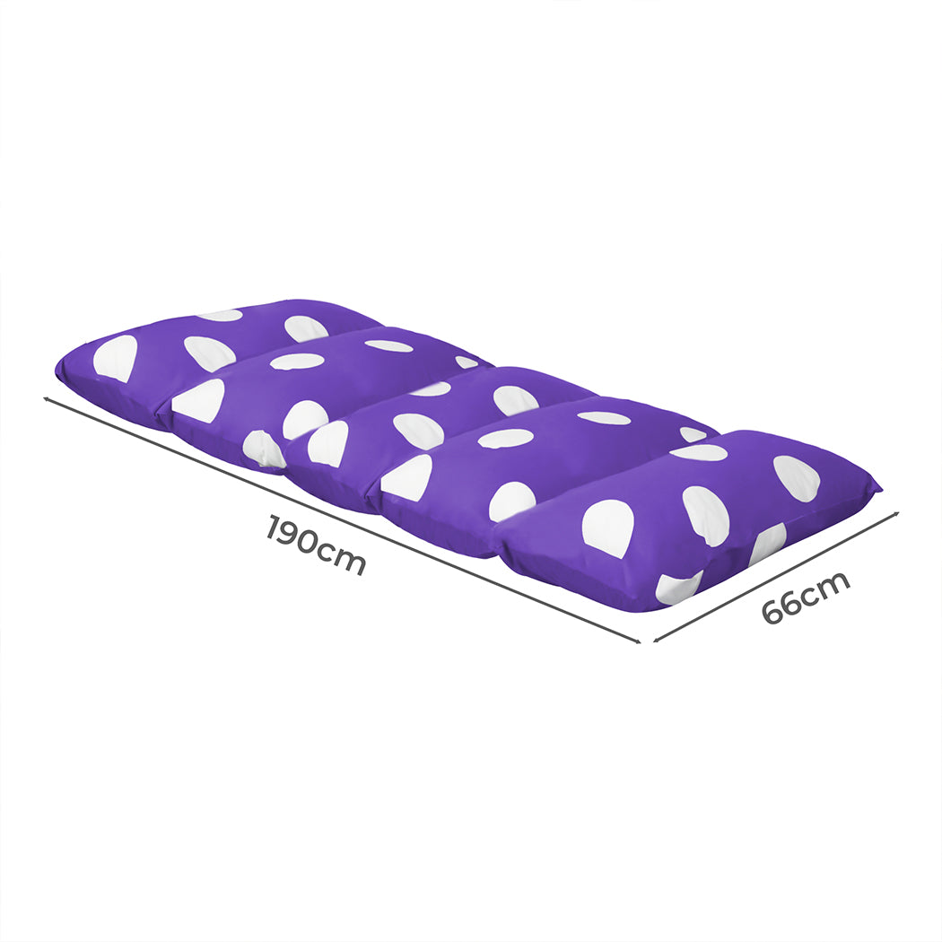 Dreamz Foldable Mattress Kids Pillow Purple Medium-1910112947338874882