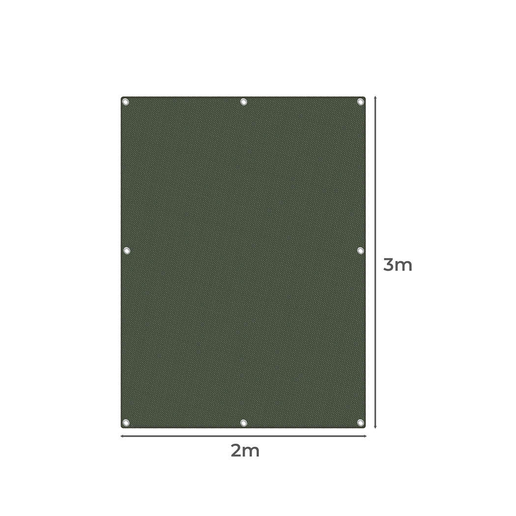 Polyester Canvas Tarp Tarpaulin Sun 2x3 Meter-1942353767966052354