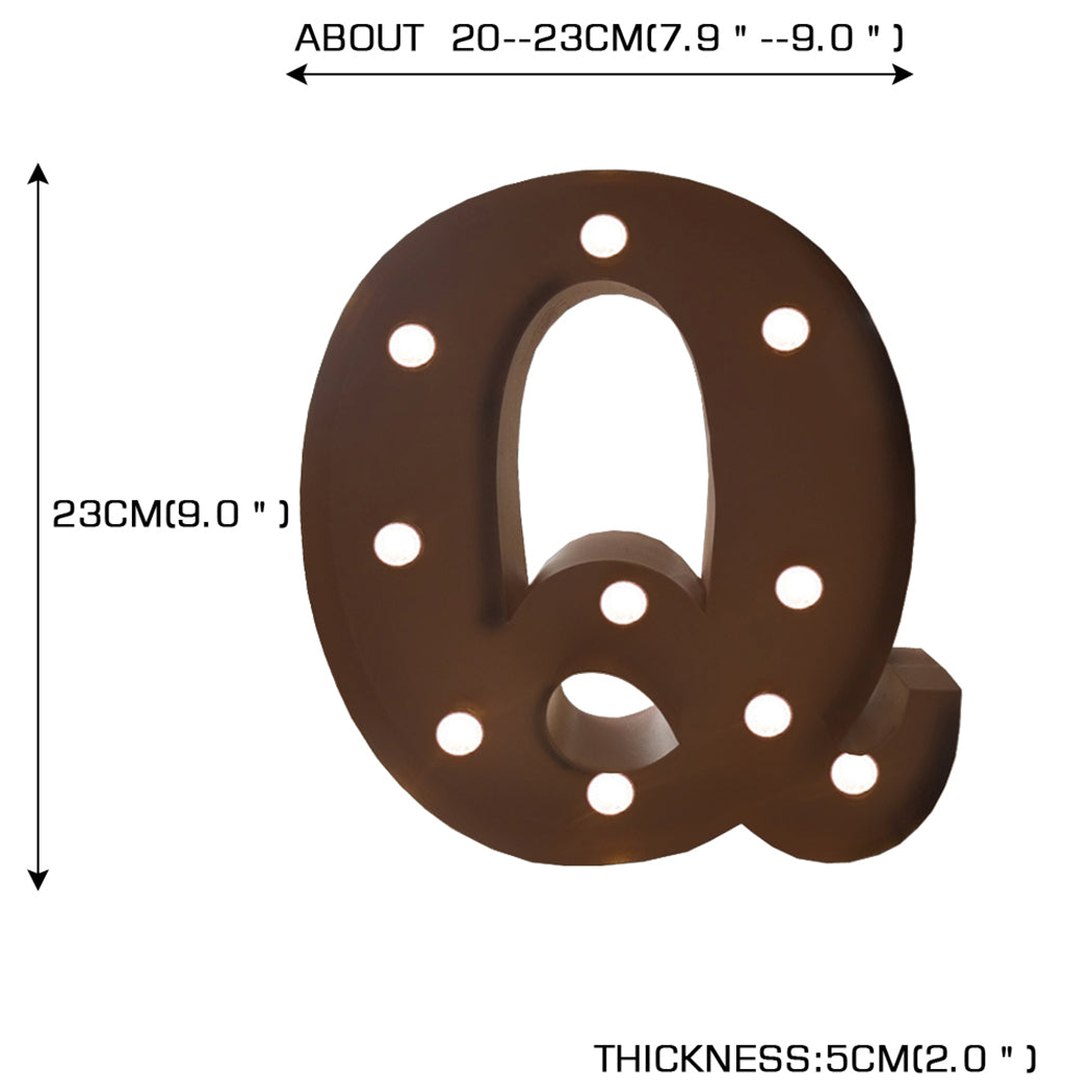 LED Metal Letter Lights Free Standing-1942353641096744962