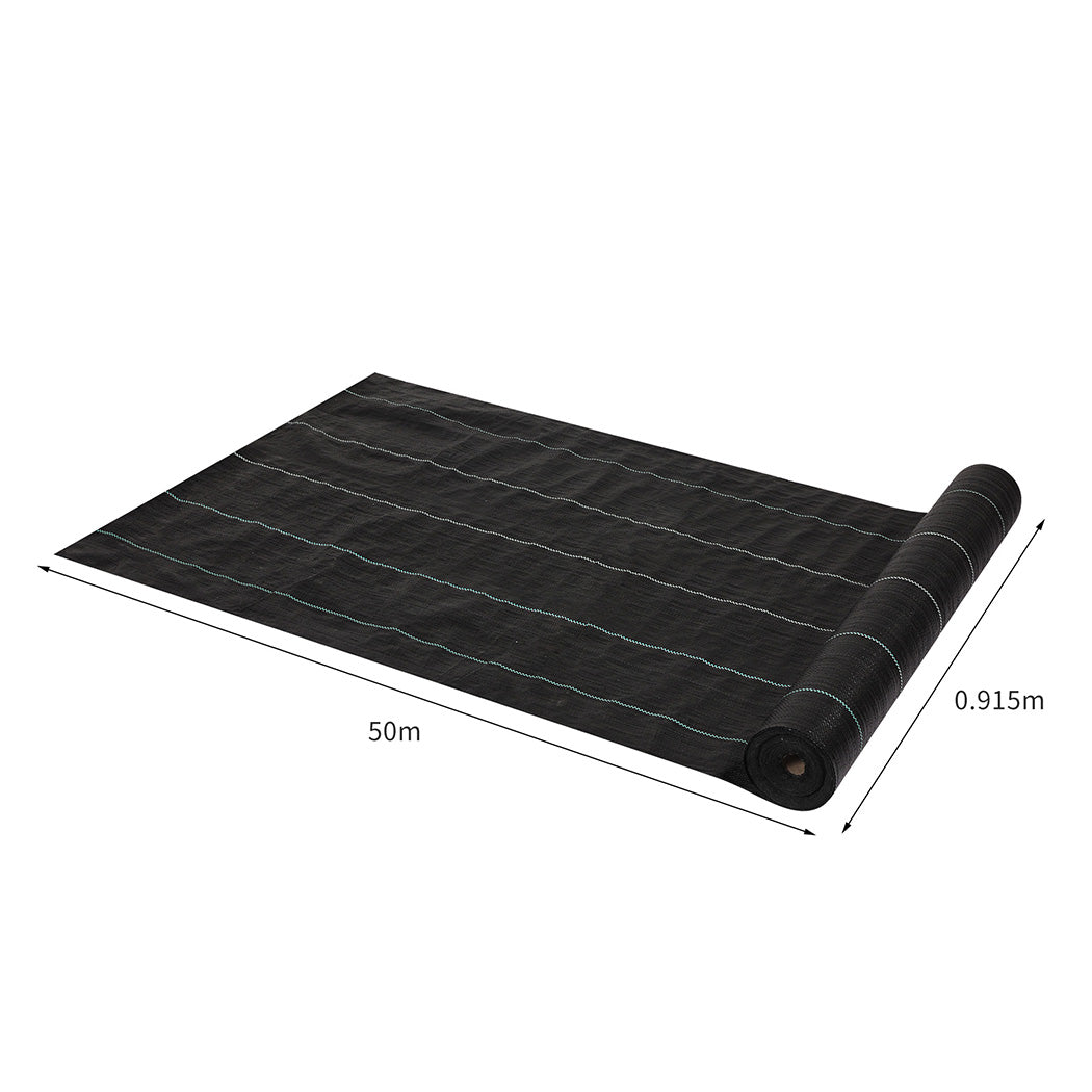 Lambu Weed Mat 0.915mx50m Plant Control Small-1942353753357291522