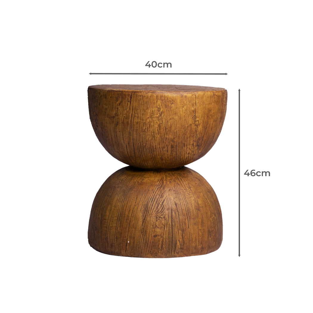 Levede Side Table Terrazzo Coffee Tables Oak-1910113292760780802
