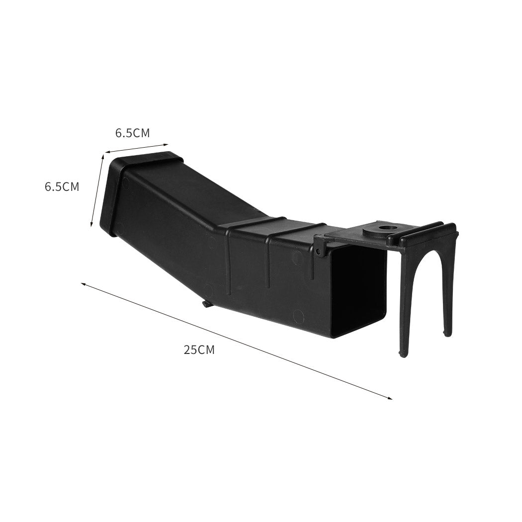 2x L Mouse Rat Trap Cage Catch Capture Black Large-1942352776227065857