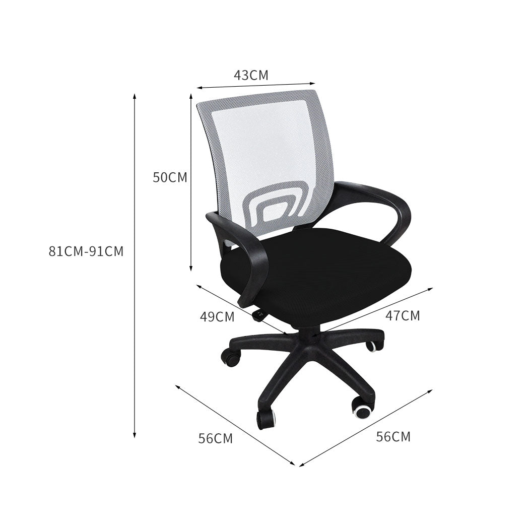 Levede Office Chair Gaming Computer Grey-1910113031904432130