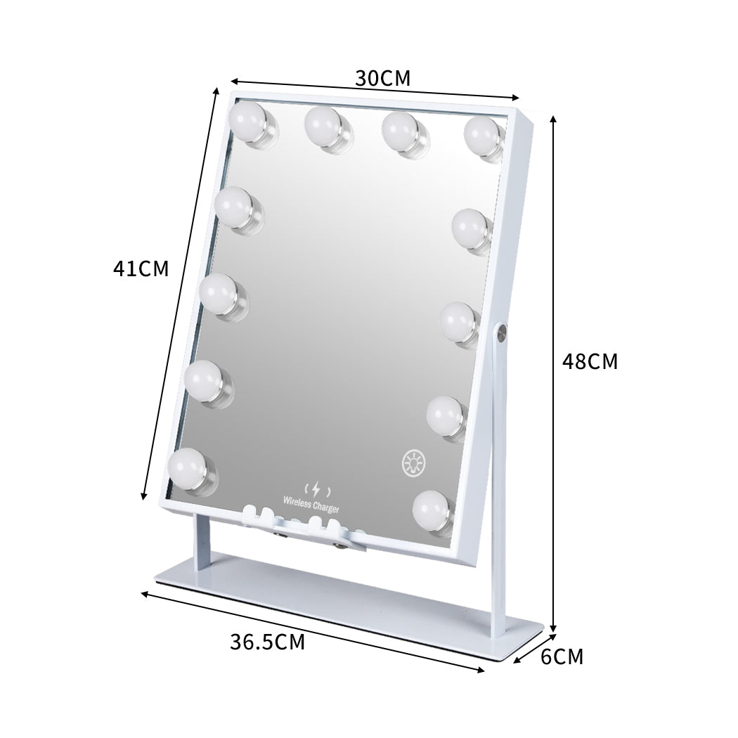 Makeup Mirror Led Lighted Bluetooth Medium-1942353092465004546