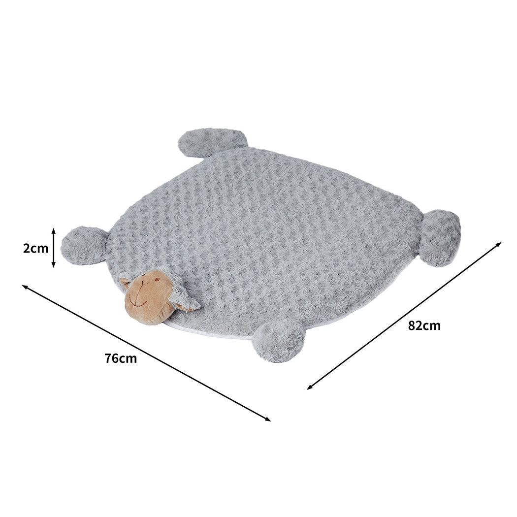 PaWz Pet Bed Cat Calming Bed Dog Squeaky M Grey Medium-1942353077147406338