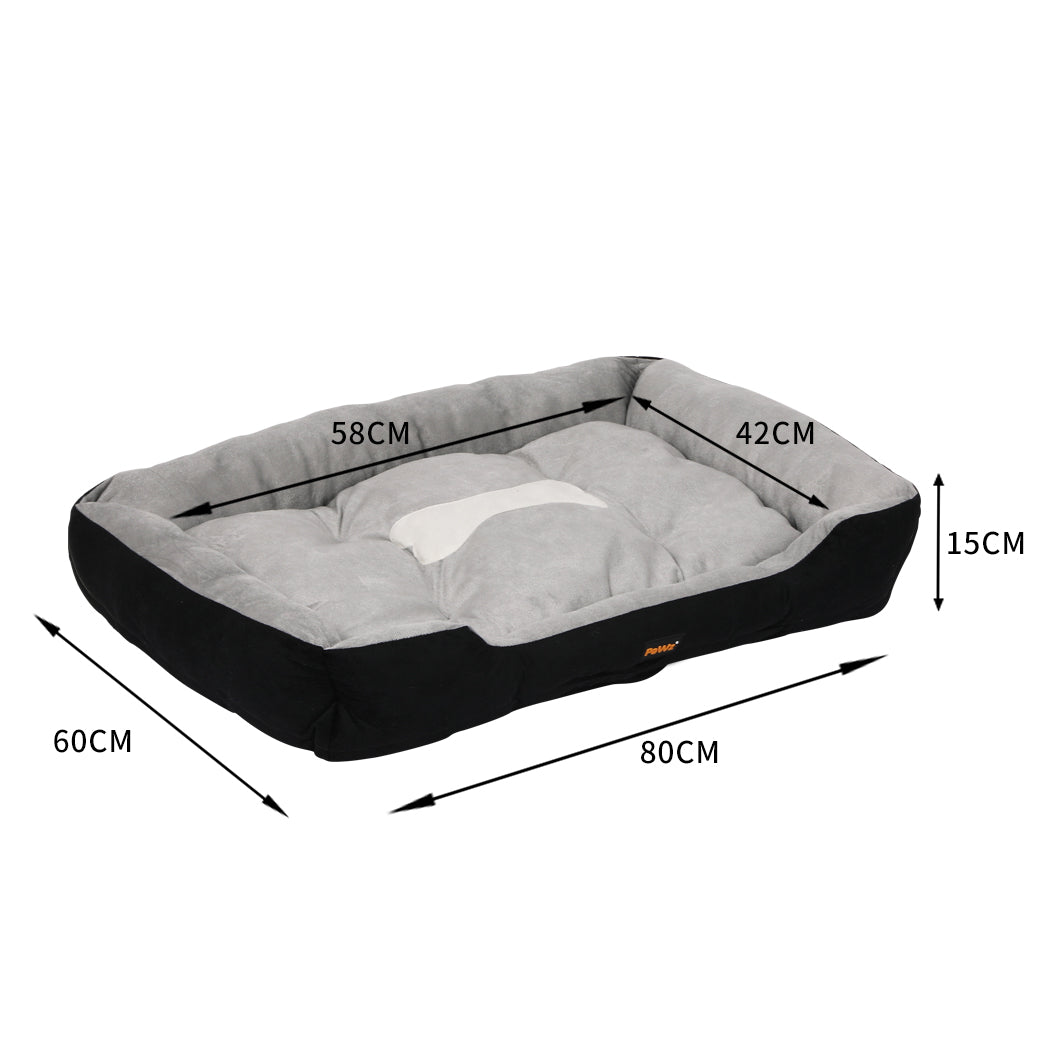 PaWz Pet Bed Dog Beds Bedding Mattress L Black Large-1942353041252552706