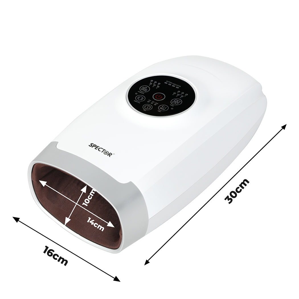 Spector Electric Hand Massager With Heat Air Compression-1942353702660739074