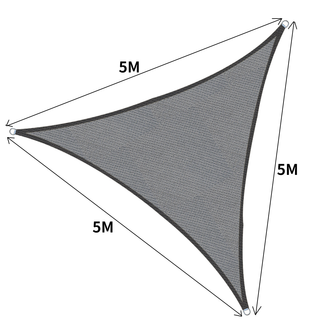 Outdoor Awning Cloth Sun Shades Sail Charcoal 280-1942352871769116674