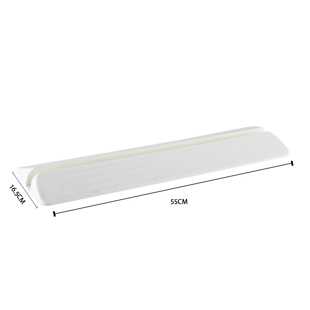 Levede Baby Safety Gate Adjustable Pet White Ramp-1910113188767207426