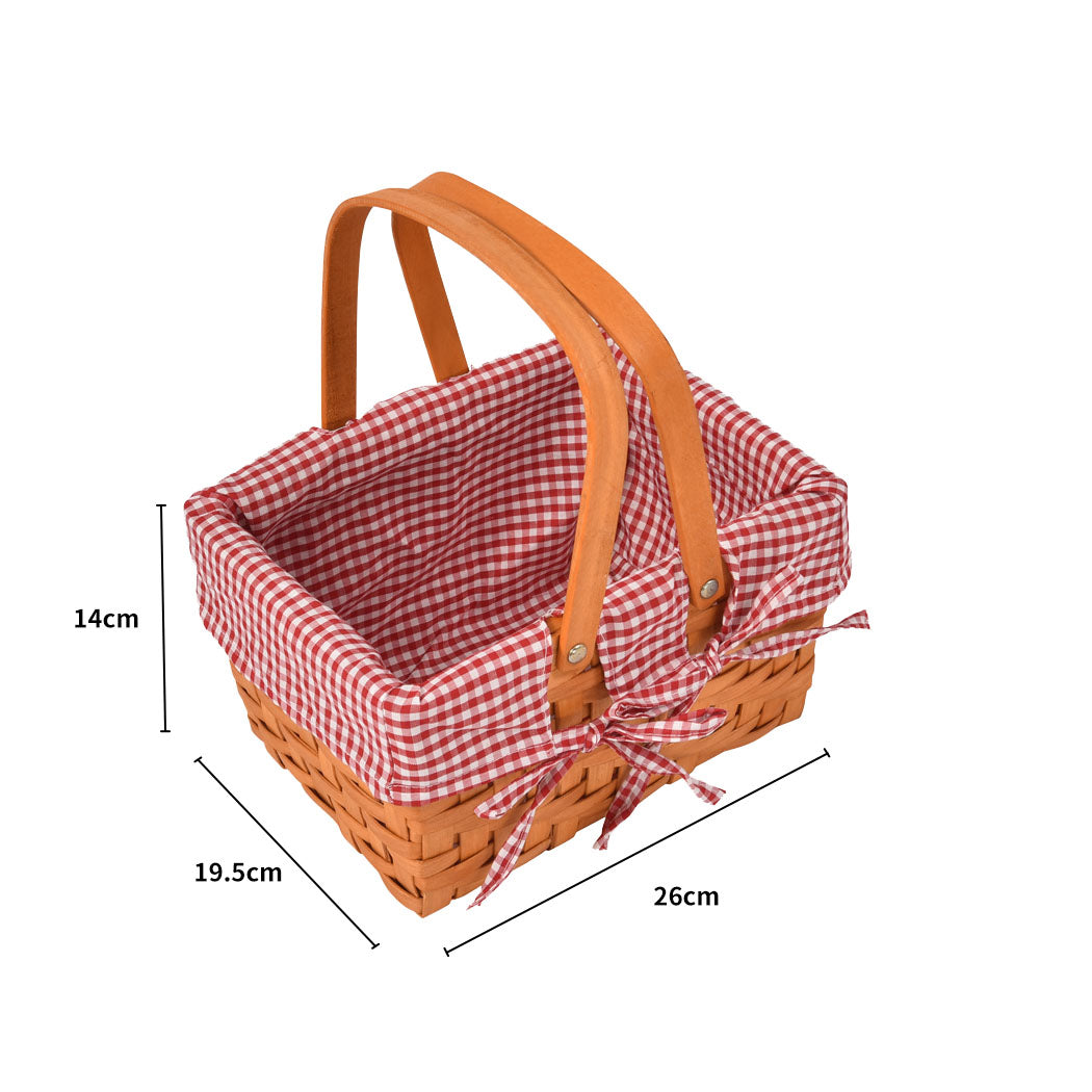 Picnic Basket Outdoor Baskets Deluxe-1942353784151871490