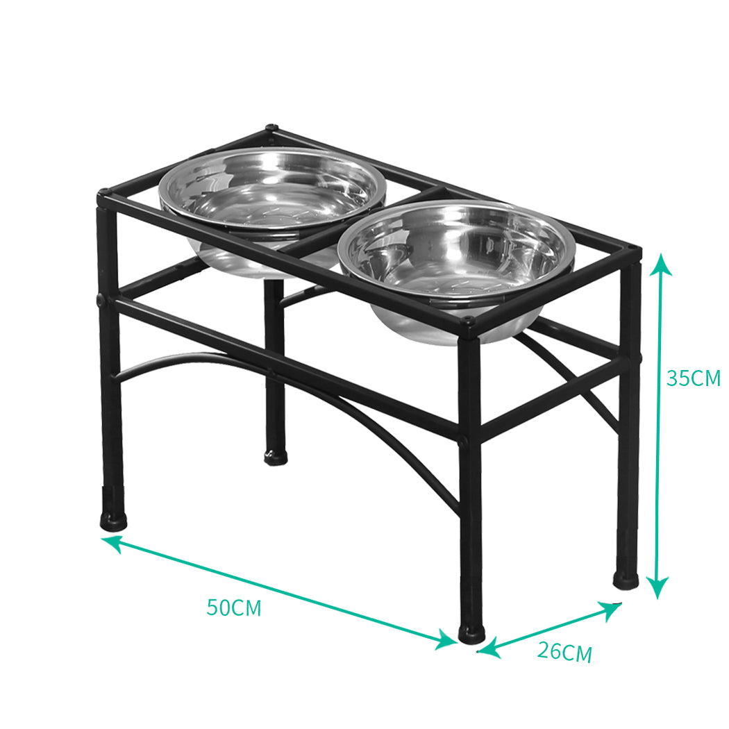 PaWz Dual Elevated Raised Pet Dog Puppy Large-1942353258257453058