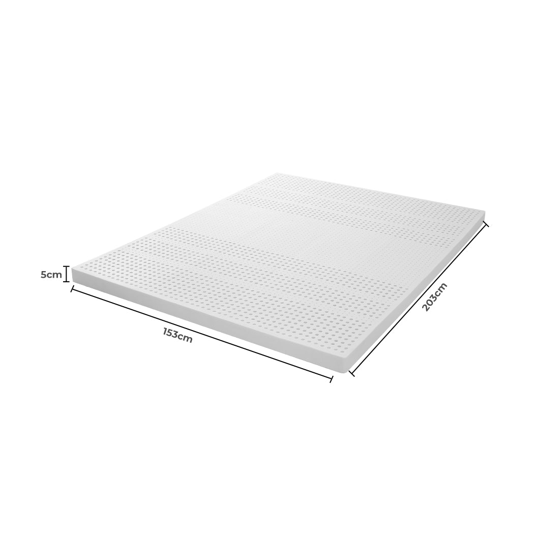 Dreamz Latex Mattress Topper Queen Bed-1910112895312728066