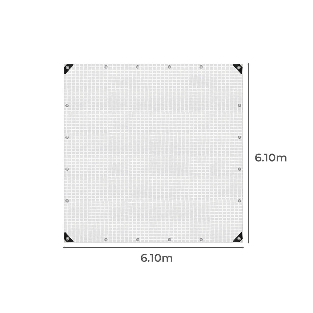 Manan Tarp Tarpaulin 200GSM Camping 6.1mx6.1m-1942353766946836482