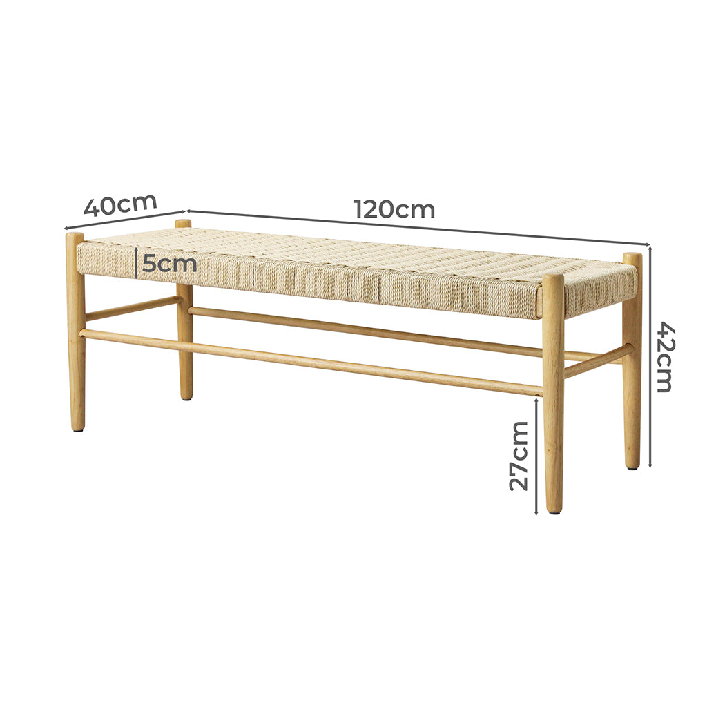 Levede Kraft Rope Bench Seat-1910112346911674370