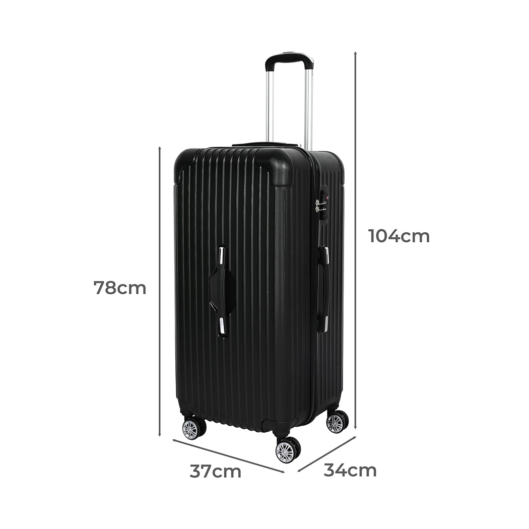 Slimbridge 30" Trunk Luggage Travel Black 3.05x3.65m-1942352946331258882