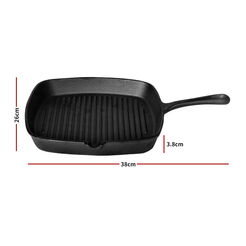 TOQUE Non-stick Frying Pan Cast Iron-1942352923480690690