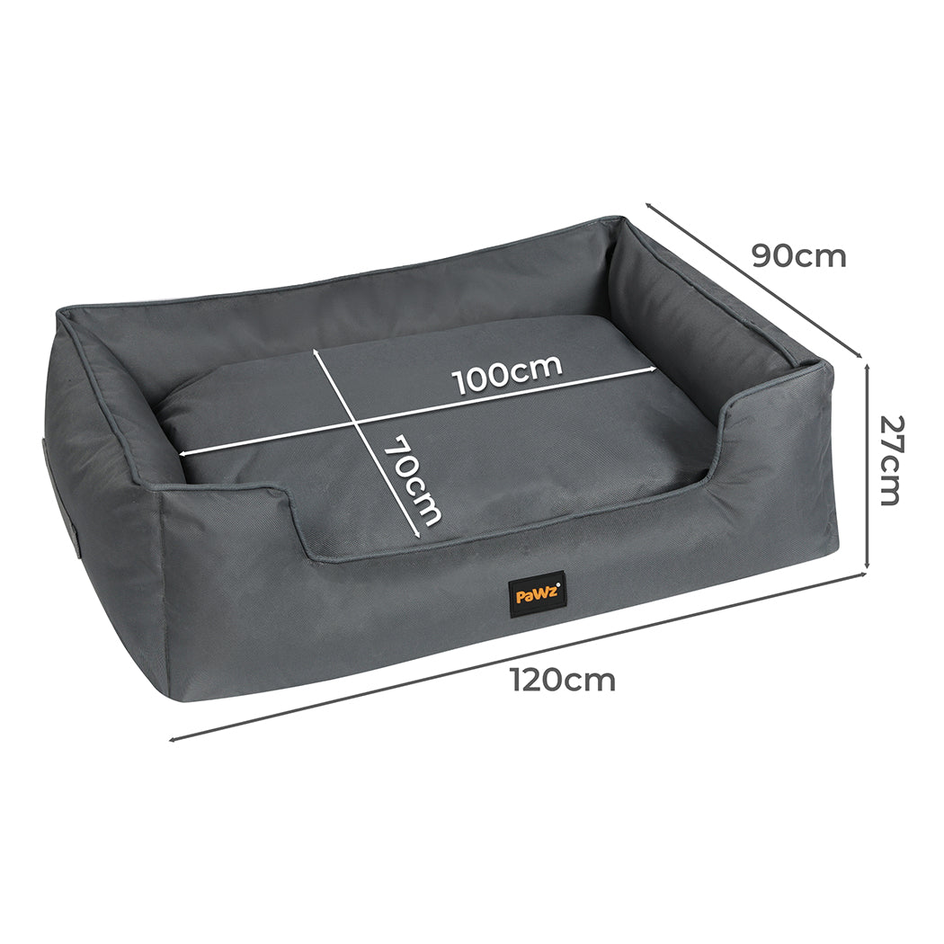 Pawz Waterproof Pet Dog Calming Bed-1942353675322265602