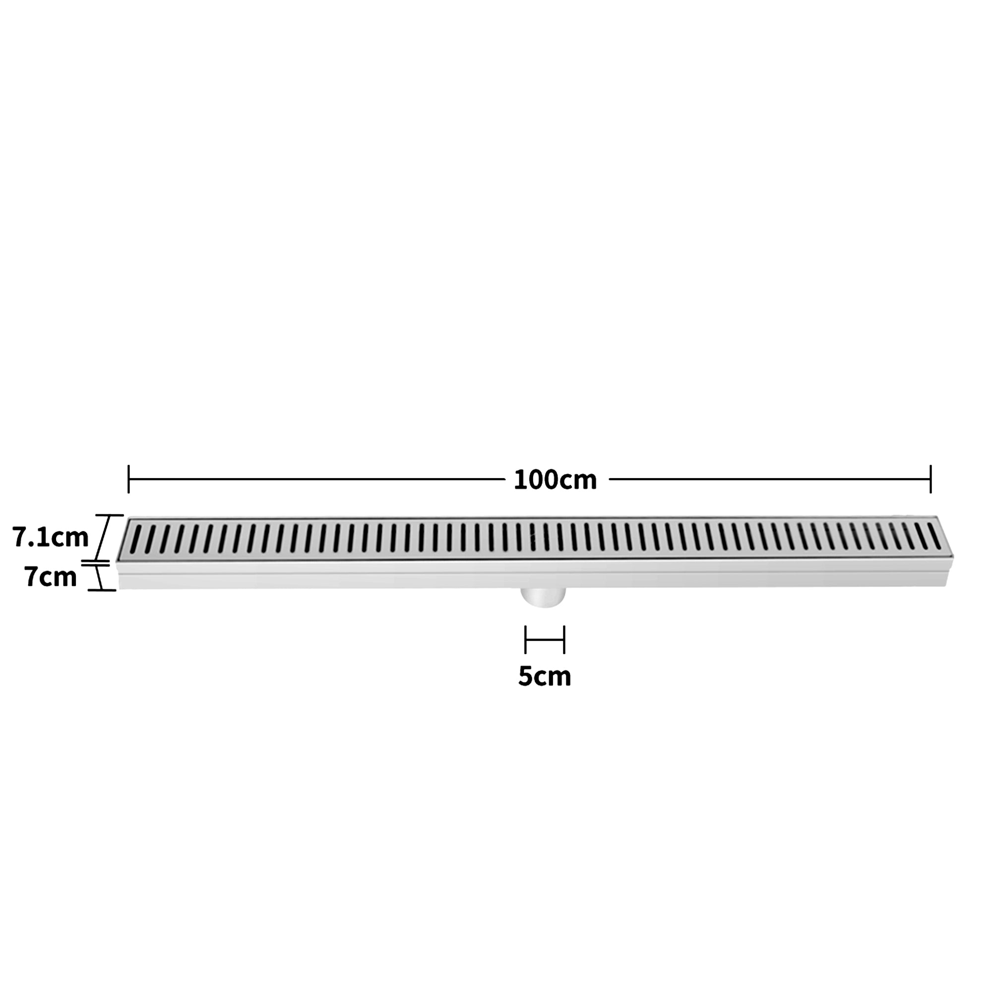 Dutxa 1000mm Floor Grate Drain Strip-1942353353497513986