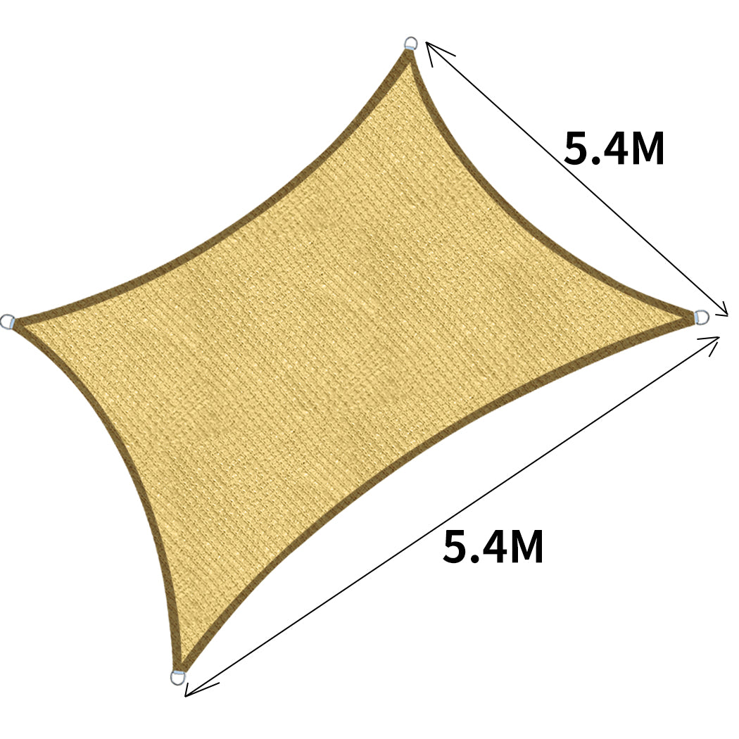 Outdoor Awning Cloth Sun Shades Sail Sand 280-1942352869319643138