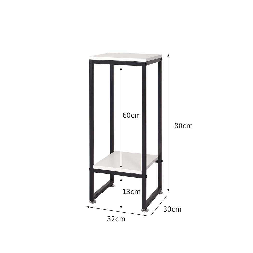 Levede Plant Stand Garden Home Outdoor White Medium-1942353757488680962
