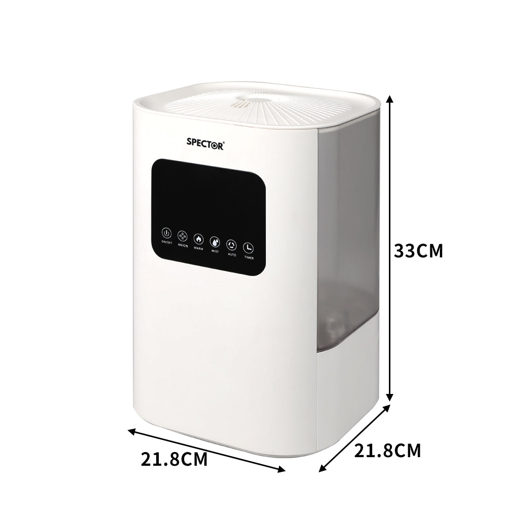 Spector Air Humidifier Purifier 2 in White-1942353278973120514
