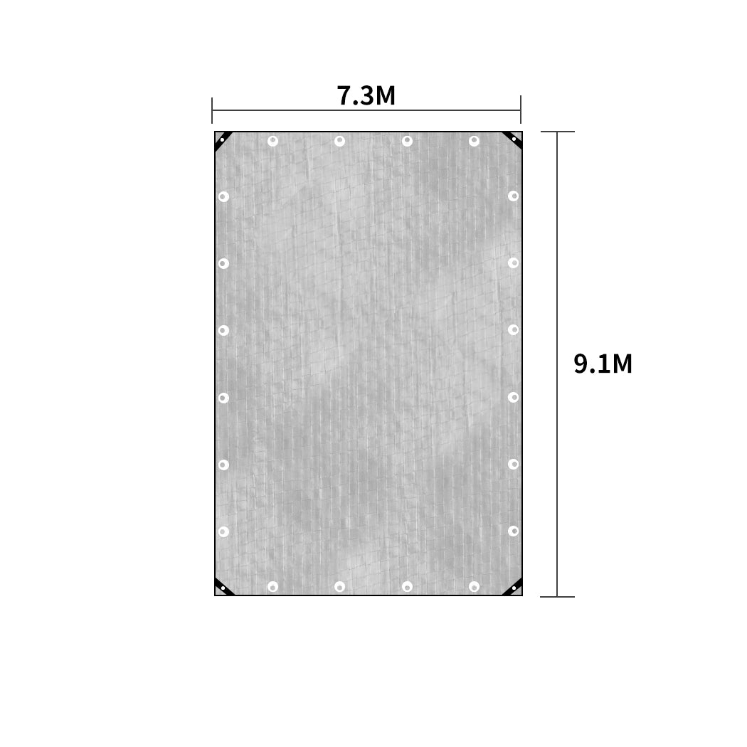 9.1x7.3M Heavy Duty Polyethylene Tarp-1942353763788525570