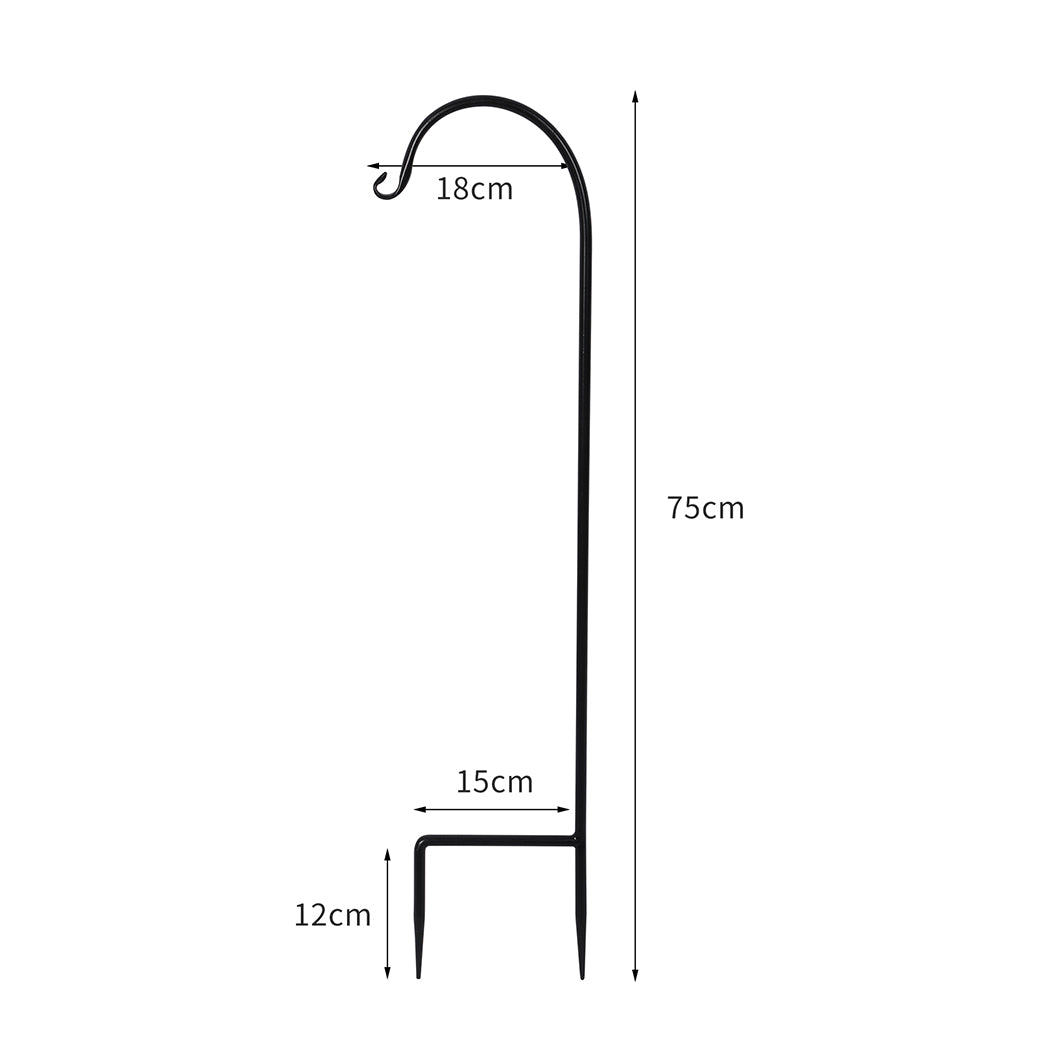 8x Levede Shepherd Hook Crook Garden-1942353746239557634