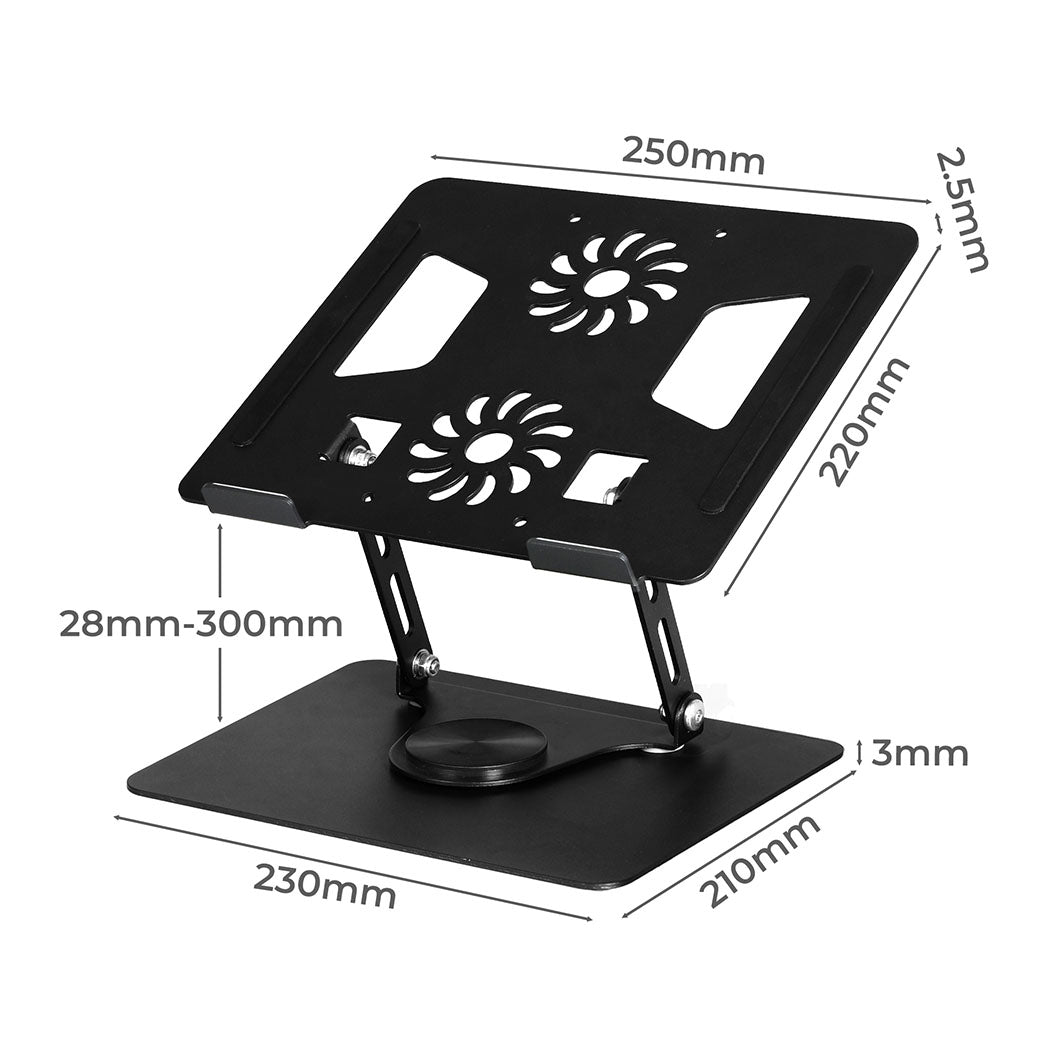Traderight Laptop Stand Adjustable 360 Rotating-1910112221996912642