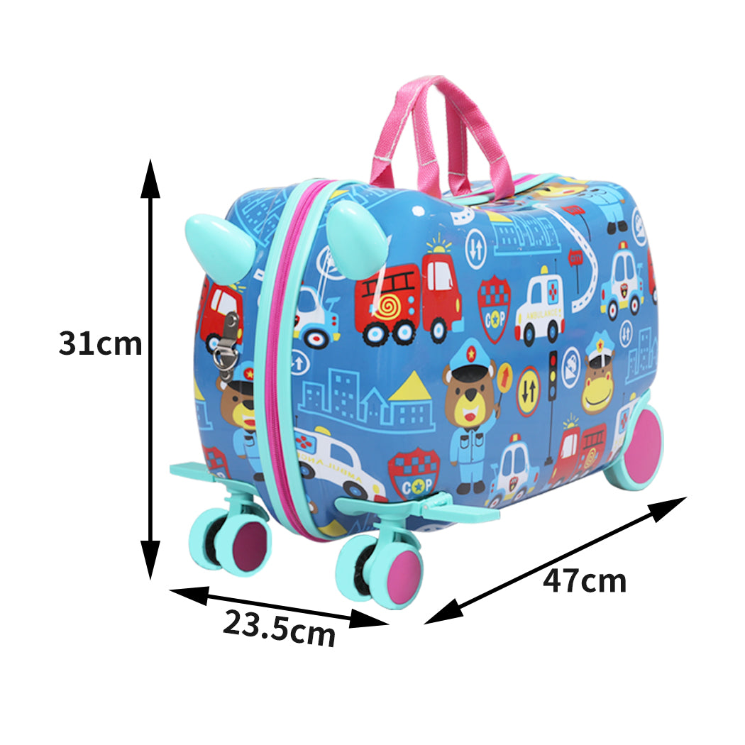 BoPeep Kids Ride On Suitcase Children-1942353266675421186