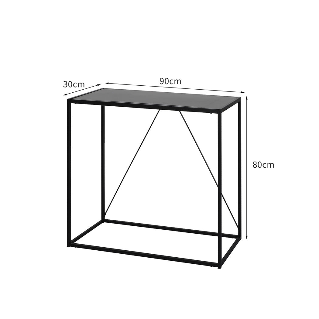 Levede 2-Tier Console Table Office Furniture-1917016730253791234
