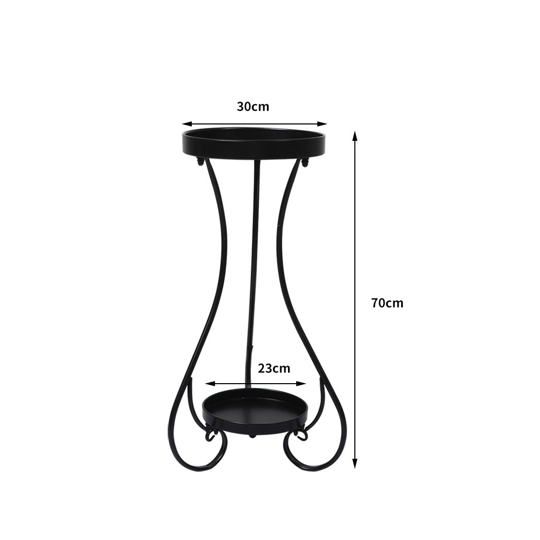 Levede Plant Stand 2 Tiers Outdoor Indoor Large-1942353744465367042
