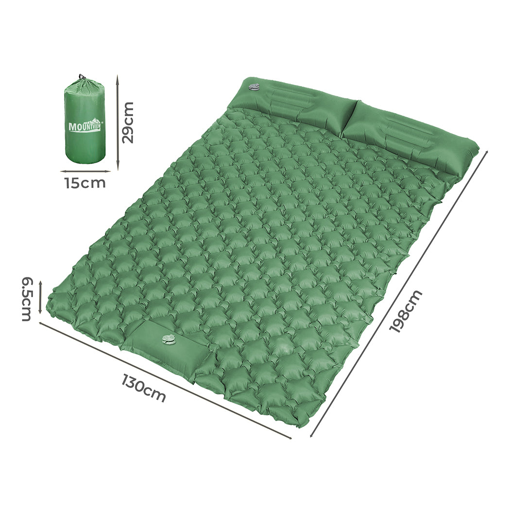 Mountview Sleeping Pad Inflatable Camping Double-1942353681102016514